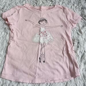 3T Old Navy Pink Ballerina Shortsleeve Shirt
